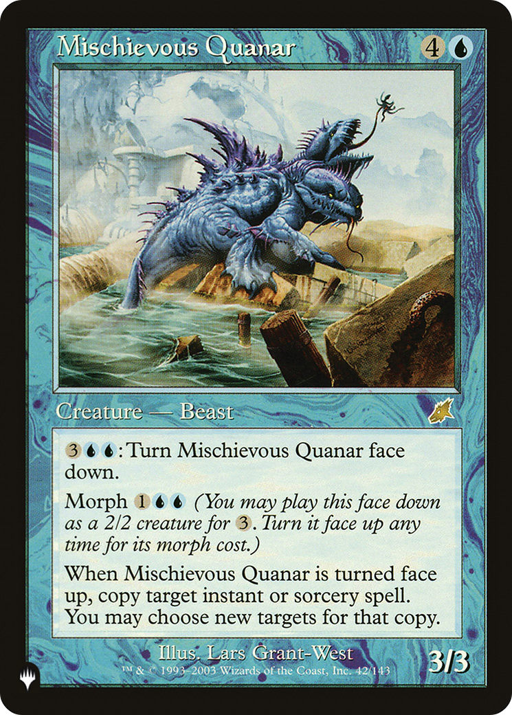 Mischievous Quanar (PLST) #SCG-42 [EN/N] s/o