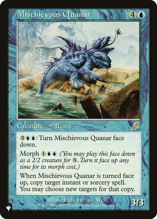 Mischievous Quanar (PLST) #SCG-42 [EN/N] s/o