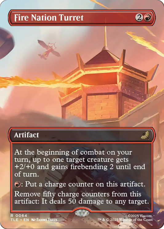 Fire Nation Turret (TLE) #64 [EN/N]