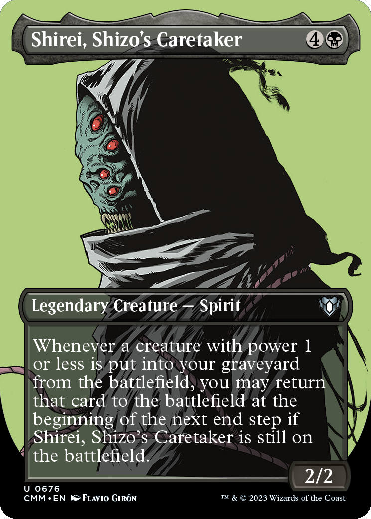 Shirei, Shizo's Caretaker (CMM) #676 [EN/N]