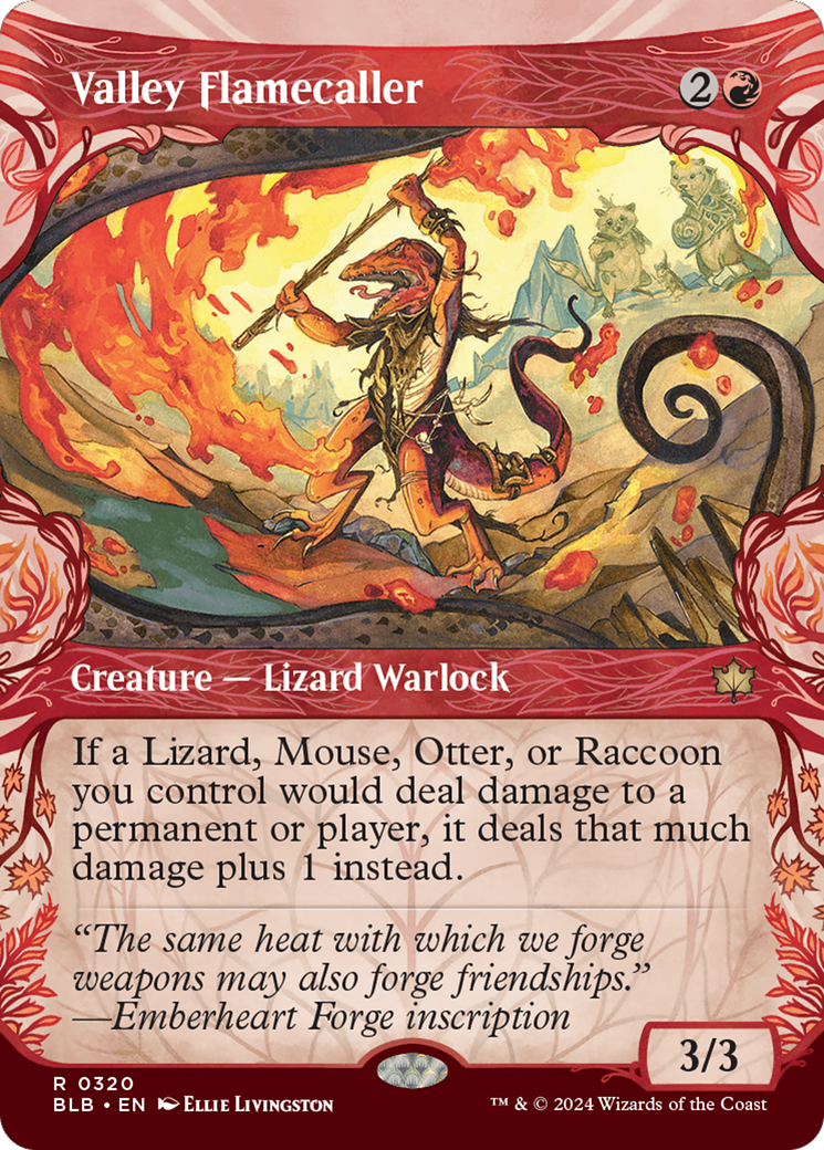 Valley Flamecaller (BLB) #320 [EN/N] s/o