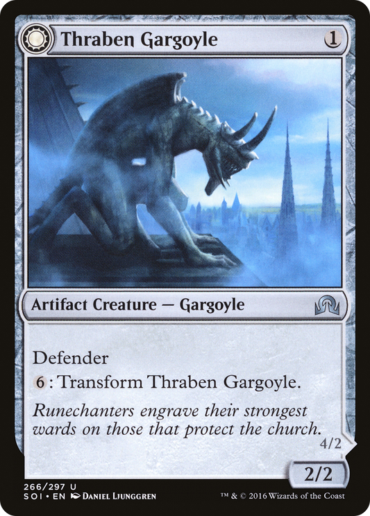 Thraben Gargoyle // Stonewing Antagonizer (SOI) #266 [EN/N]