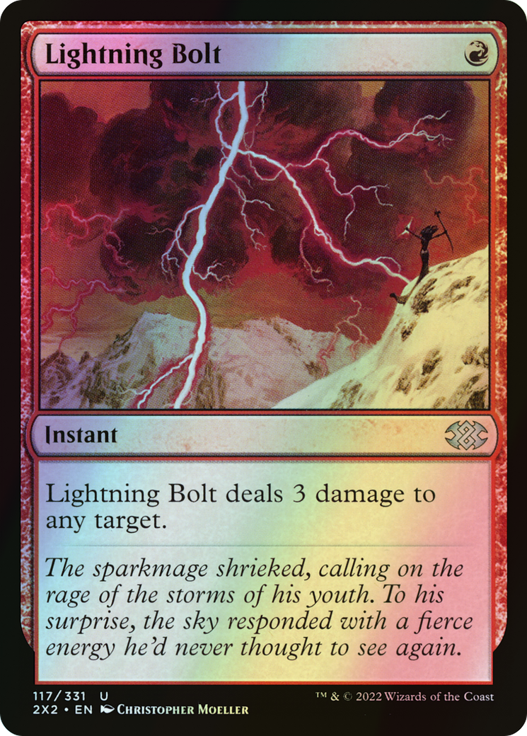 Lightning Bolt (2X2) #117 [EN/F]