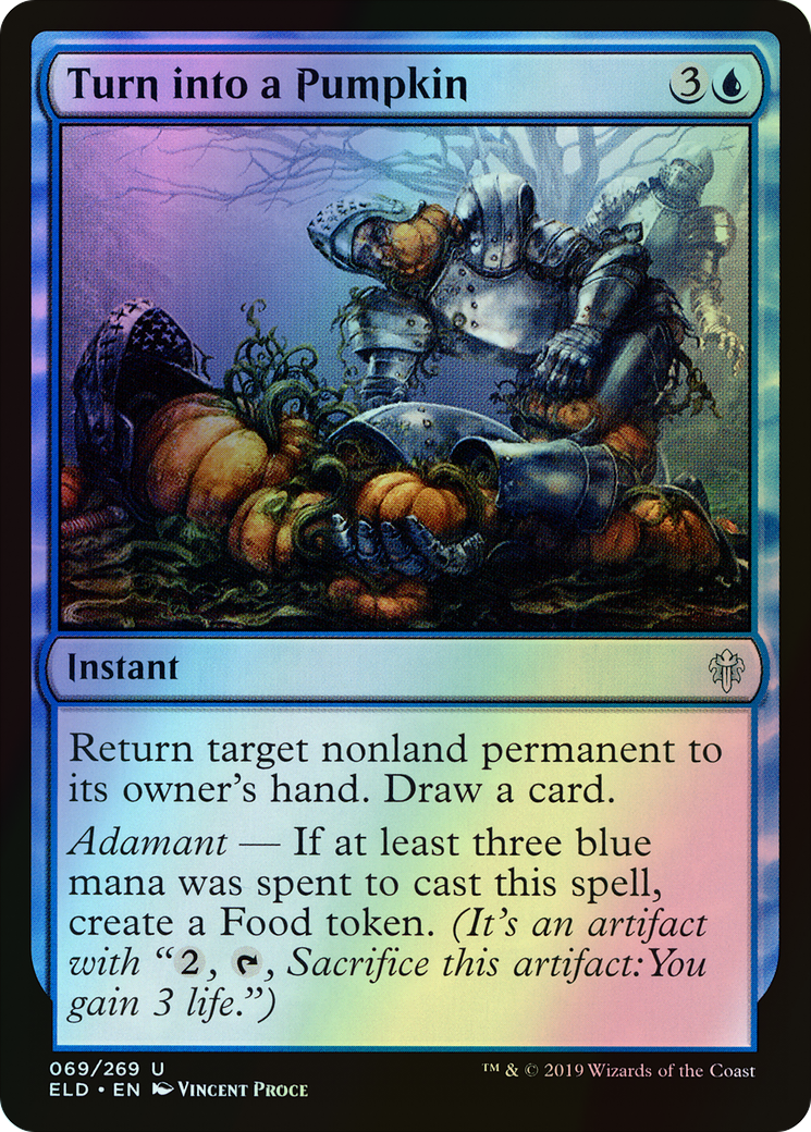 Turn into a Pumpkin (ELD) #69 [EN/F]
