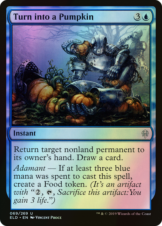 Turn into a Pumpkin (ELD) #69 [EN/F]