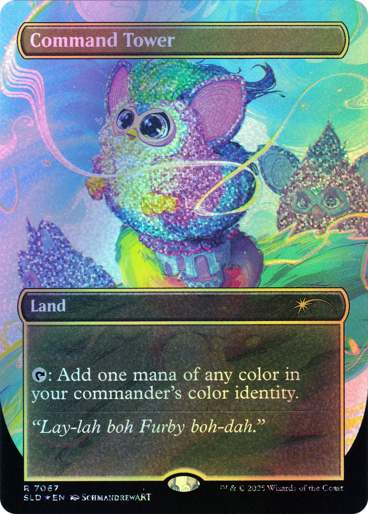 Command Tower - Confetti Foil (SLD) #7067 [EN/F]