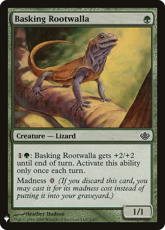 Basking Rootwalla (PLST) #DDD-2 [EN/N]