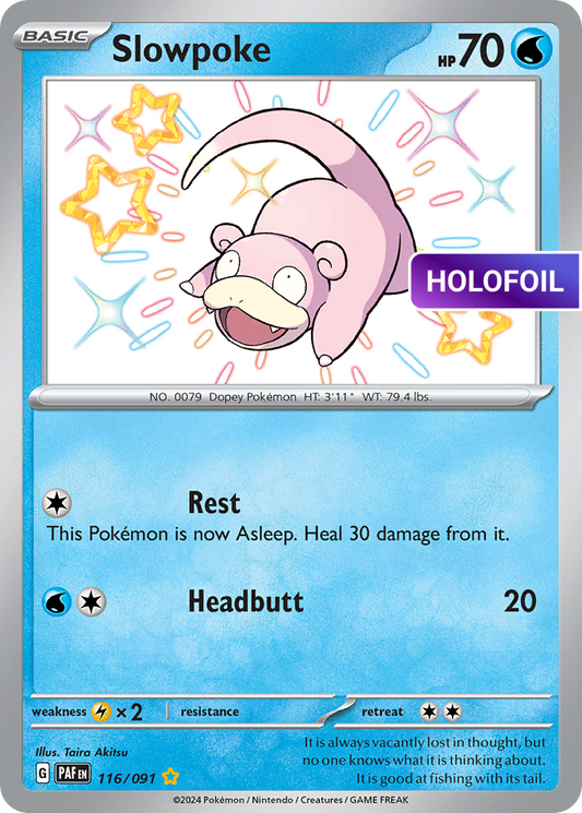 Slowpoke (PAF) #116 [EN/H]