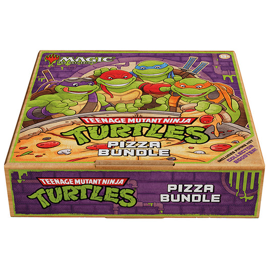 [PRE-ORDER] MTG: Universes Beyond- Teenage Mutant Ninja Turtles Pizza Bundle