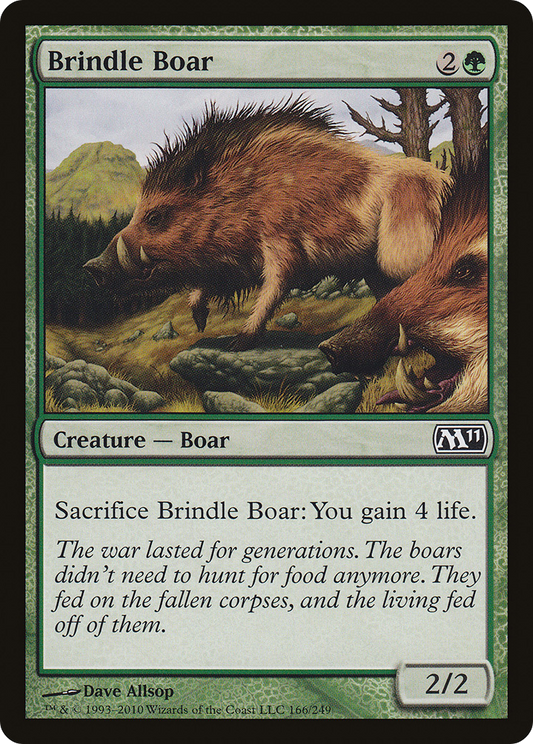 Brindle Boar (M11) #166 [EN/N]