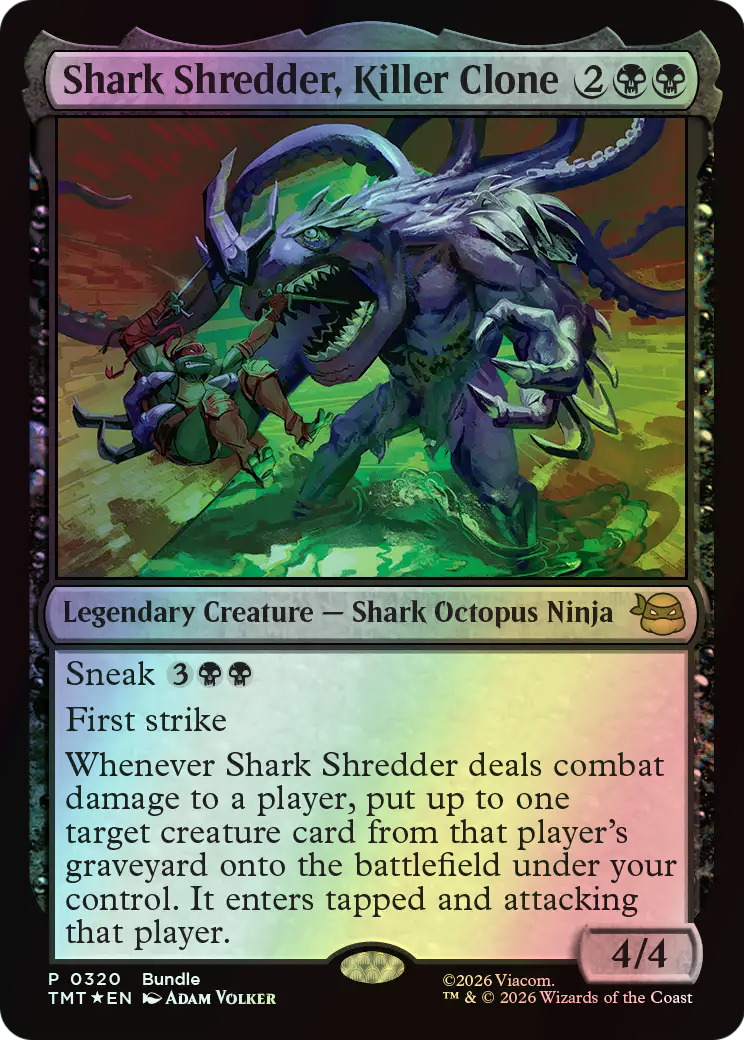 Shark Shredder, Killer Clone (TMT) #320 [EN/F] s/o