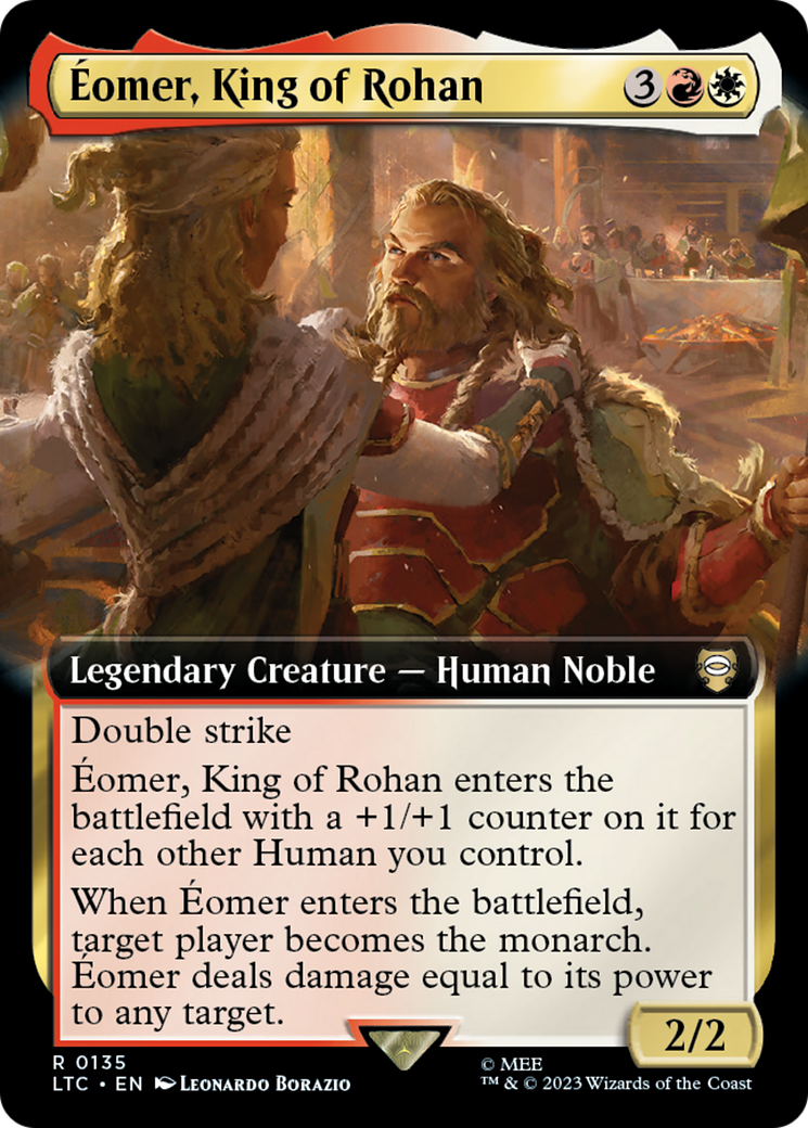 Éomer, King of Rohan (LTC) #135 [EN/N] s/o