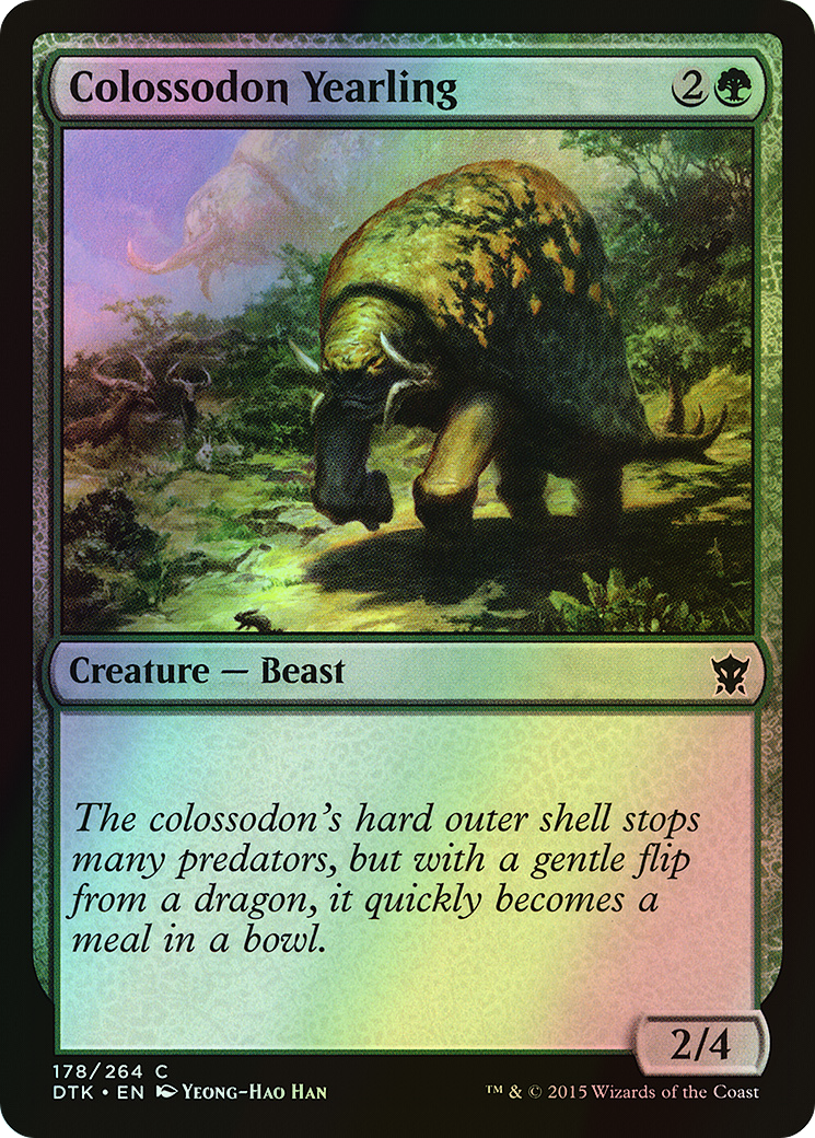 Colossodon Yearling (DTK) #178 [EN/F]
