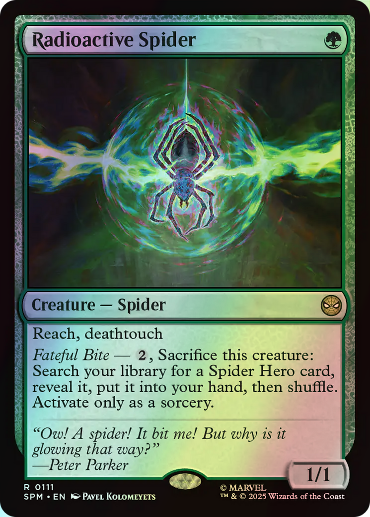 Radioactive Spider (SPM) #111 [EN/F] s/o