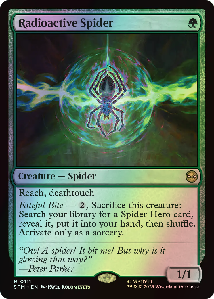 Radioactive Spider (SPM) #111 [EN/F] s/o