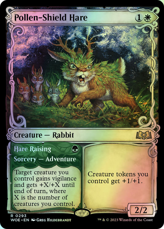 Pollen-Shield Hare // Hare Raising (WOE) #293 [EN/F]