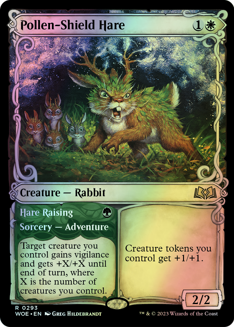 Pollen-Shield Hare // Hare Raising (WOE) #293 [EN/F]