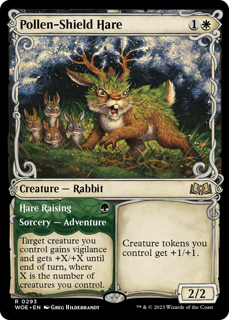 Pollen-Shield Hare // Hare Raising (WOE) #293 [EN/N]