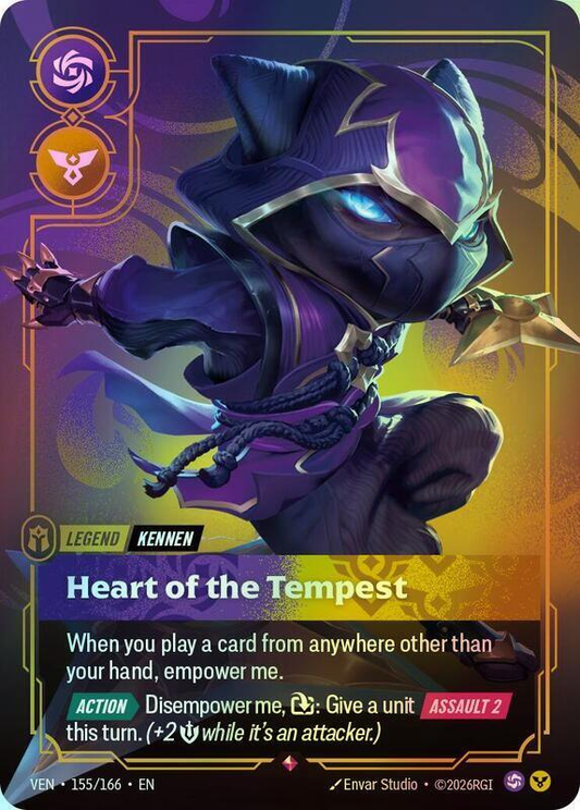 Kennen - Heart of the Tempest (VEN) #155 [EN/F]