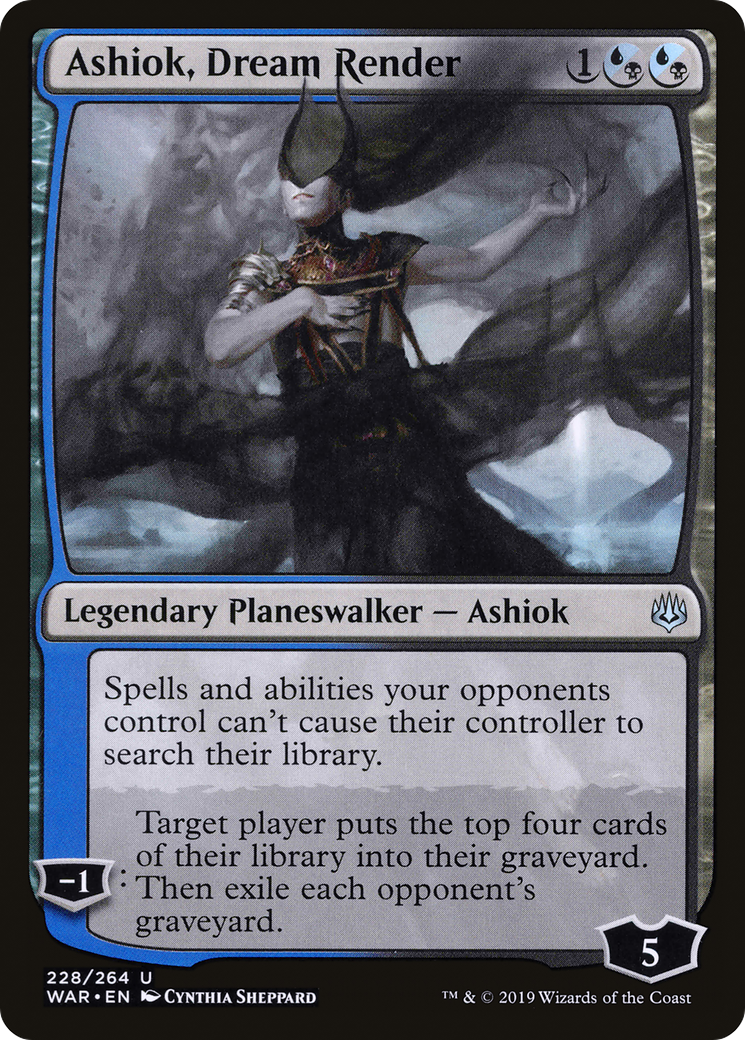 Ashiok, Dream Render (WAR) #228 [EN/N] s/o