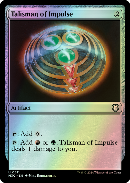 Talisman of Impulse - Ripple Foil (M3C) #311 [EN/F] s/o