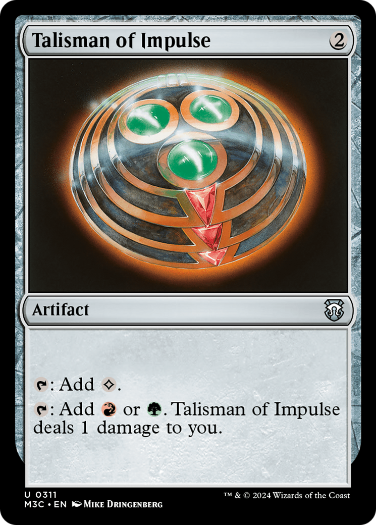 Talisman of Impulse (M3C) #311 [EN/N] s/o