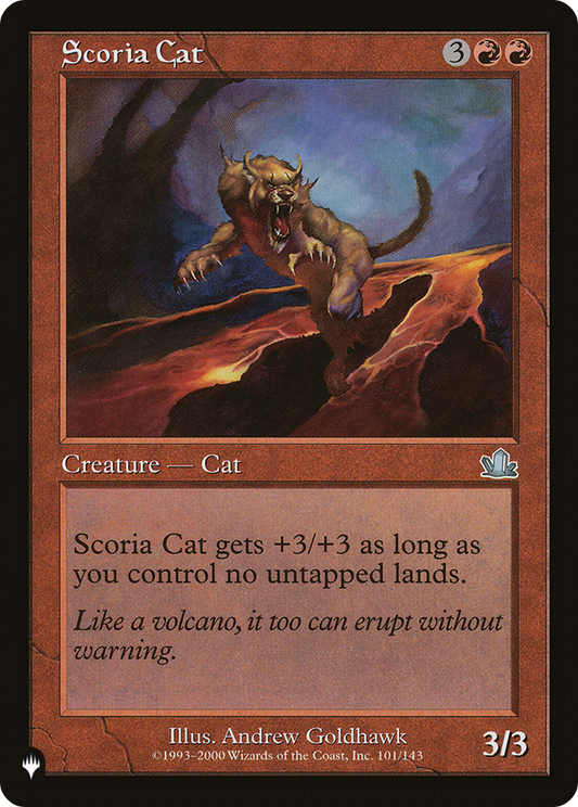 Scoria Cat (PLST) #PCY-101 [EN/N]