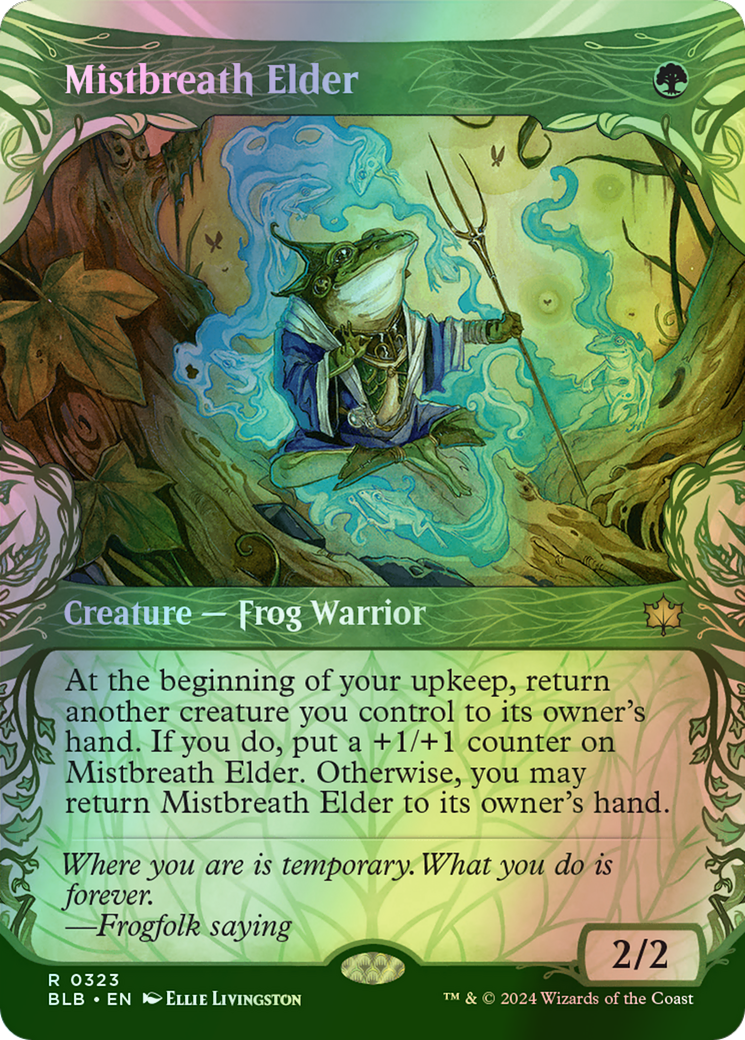 Mistbreath Elder (BLB) #323 [EN/F] s/o
