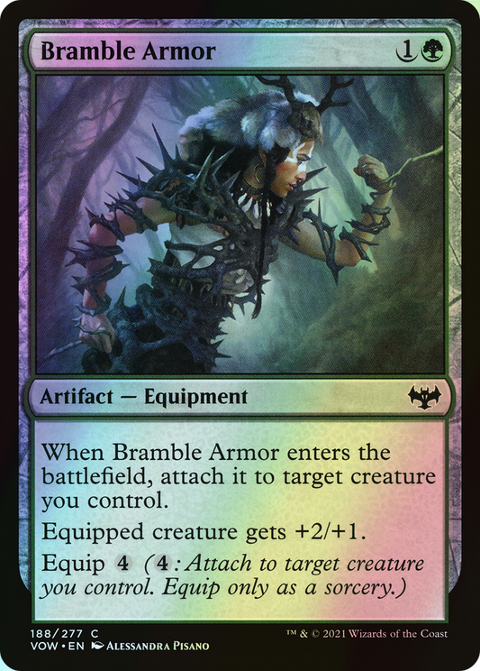 Bramble Armor (VOW) #188 [EN/F] s/o