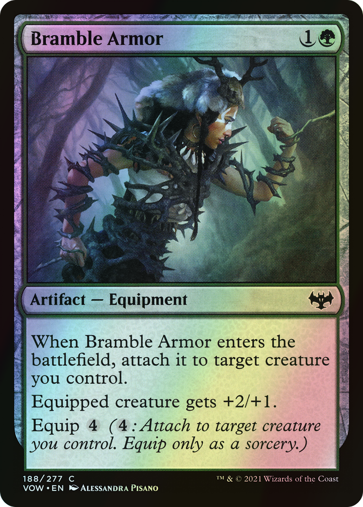 Bramble Armor (VOW) #188 [EN/F] s/o