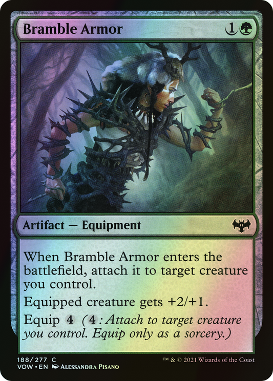 Bramble Armor (VOW) #188 [EN/F] s/o