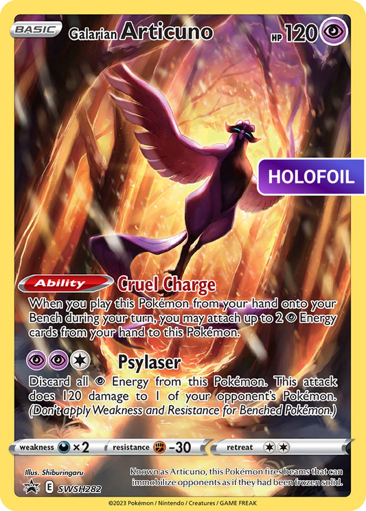 Galarian Articuno (PR-SW) #SWSH282 [EN/H]