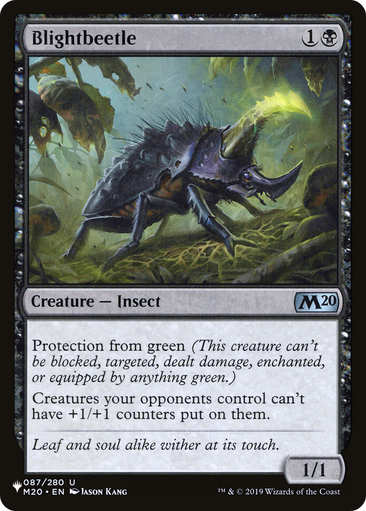 Blightbeetle (PLST) #M20-87 [EN/N] s/o