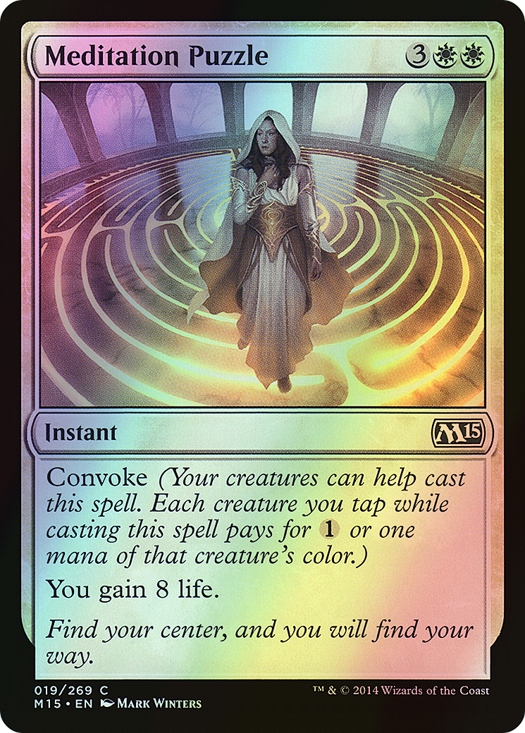 Meditation Puzzle (M15) #19 [EN/F]