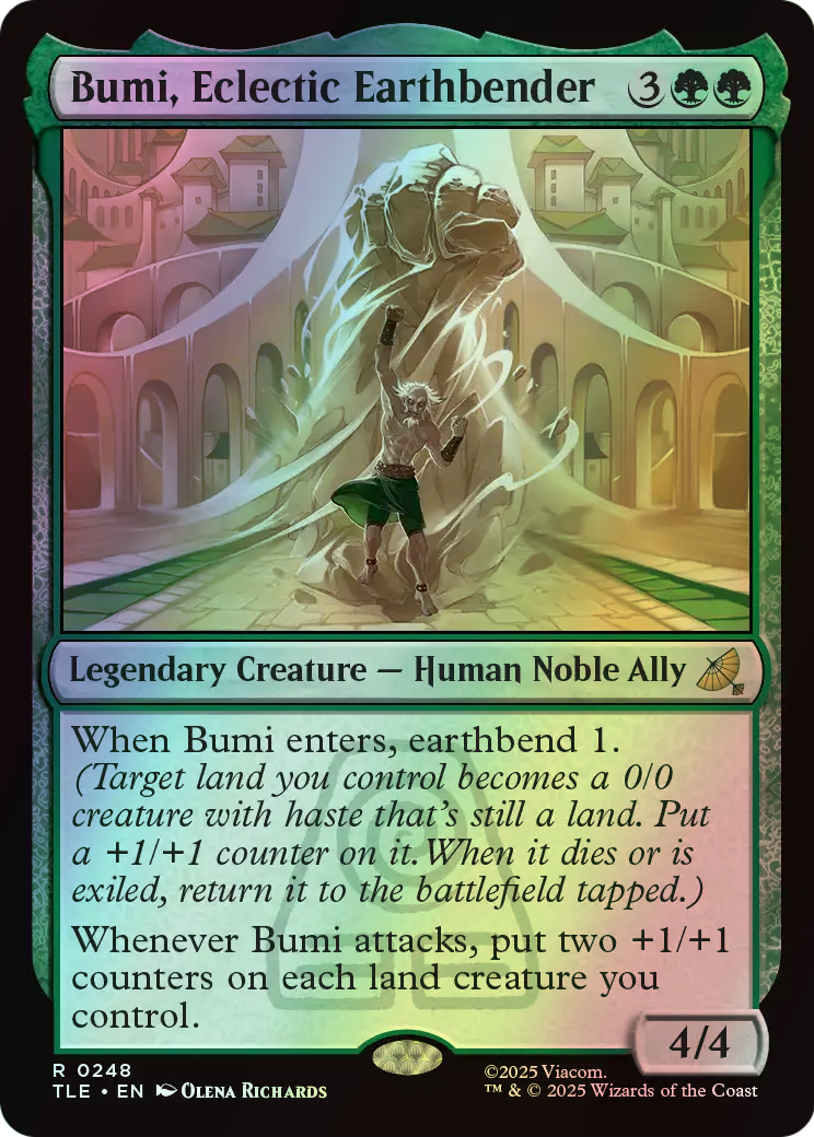 Bumi, Eclectic Earthbender (TLE) #248 [EN/F]