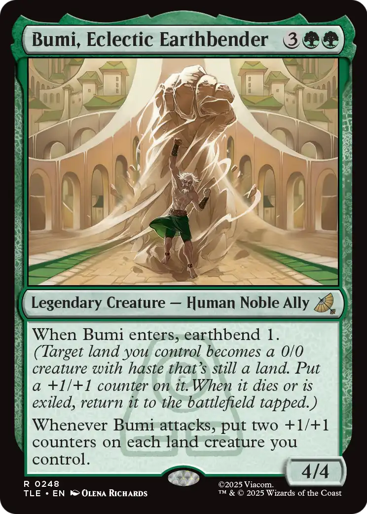 Bumi, Eclectic Earthbender (TLE) #248 [EN/N]