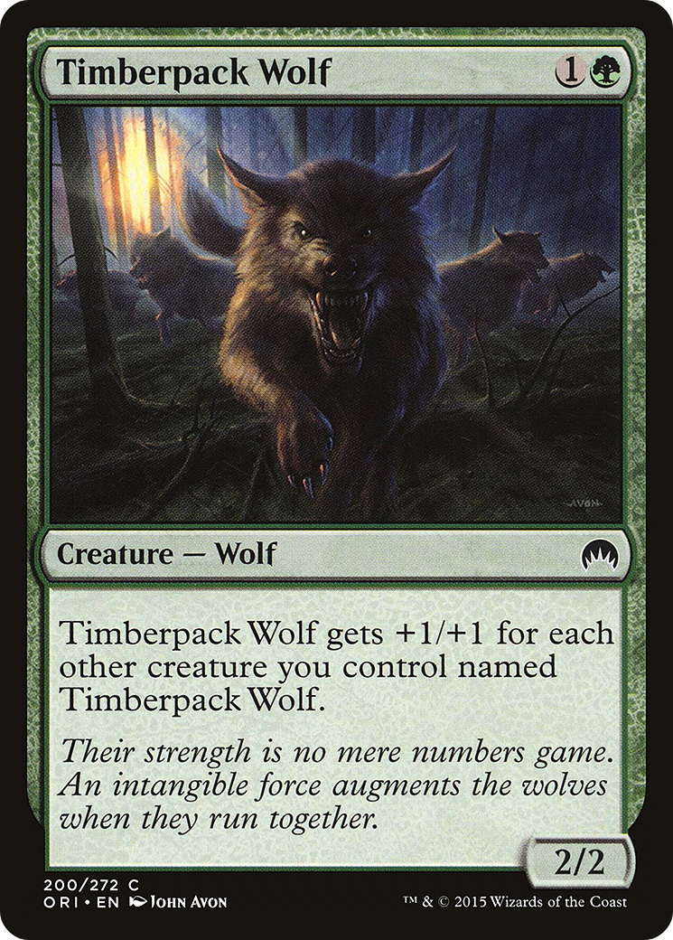 Timberpack Wolf (ORI) #200 [EN/N]