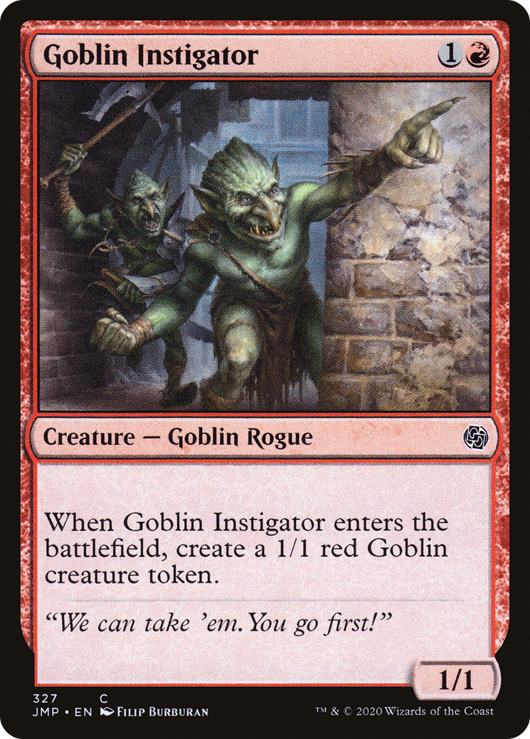 Goblin Instigator (JMP) #327 [EN/N] s/o