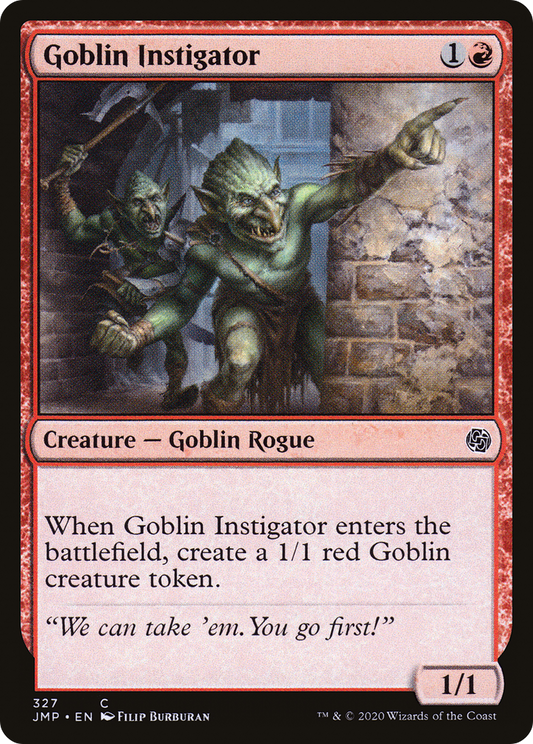 Goblin Instigator (JMP) #327 [EN/N] s/o