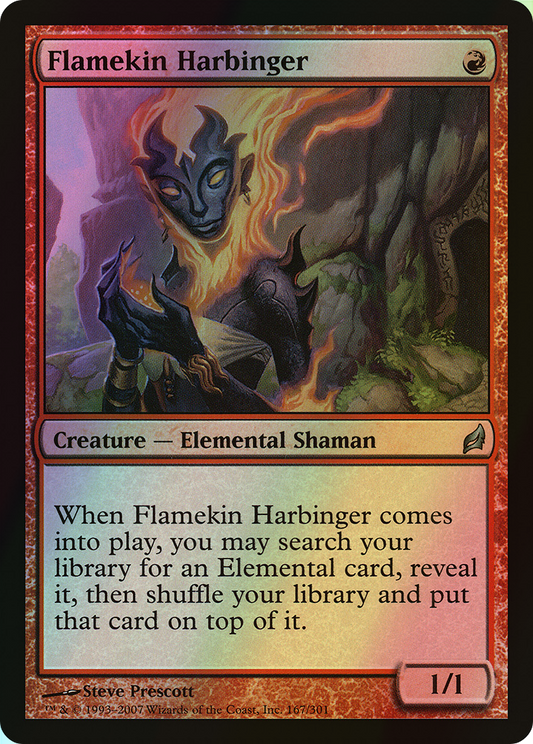 Flamekin Harbinger (LRW) #167 [EN/F] s/o