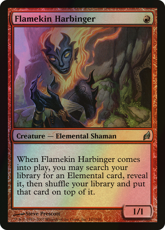 Flamekin Harbinger (LRW) #167 [EN/F] s/o
