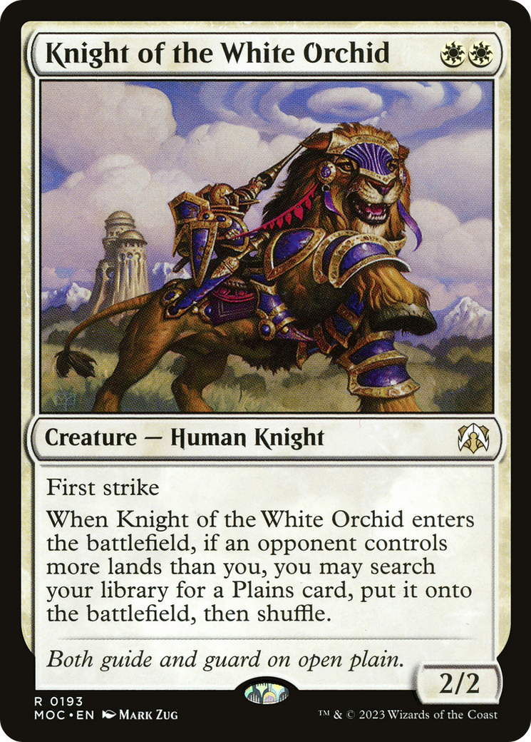 Knight of the White Orchid (MOC) #193 [EN/N]