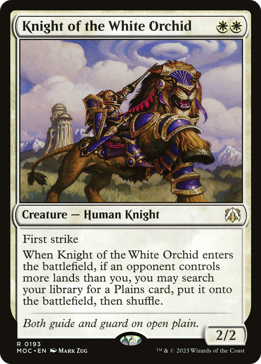 Knight of the White Orchid (MOC) #193 [EN/N]