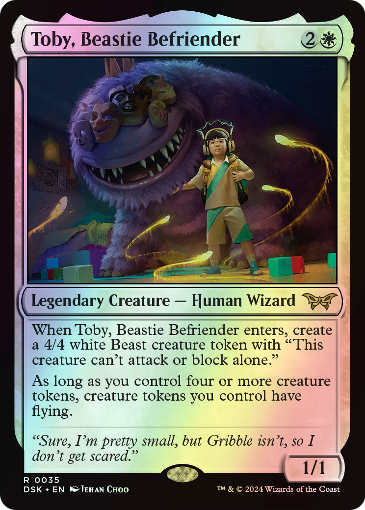 Toby, Beastie Befriender (DSK) #35 [EN/F] s/o