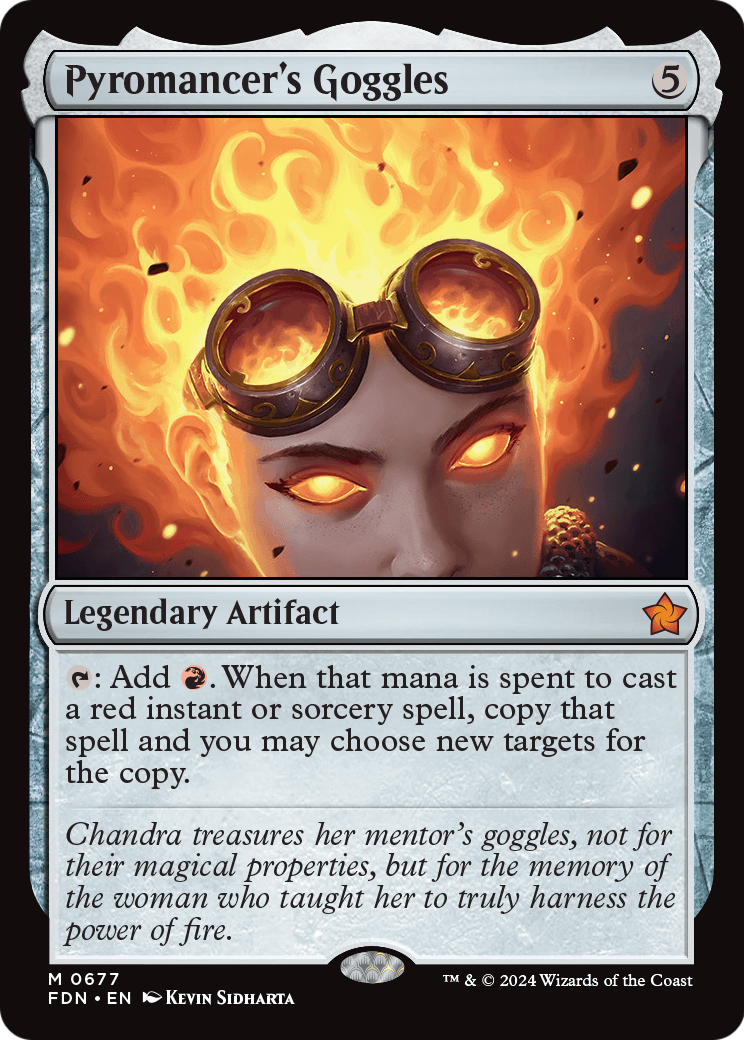 Pyromancer's Goggles (FDN) #677 [EN/N]