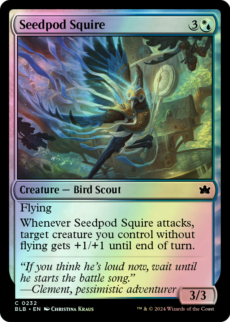 Seedpod Squire (BLB) #232 [EN/F]