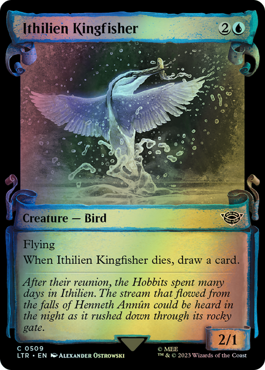 Ithilien Kingfisher - Silver Foil (LTR) #509 [EN/F] s/o