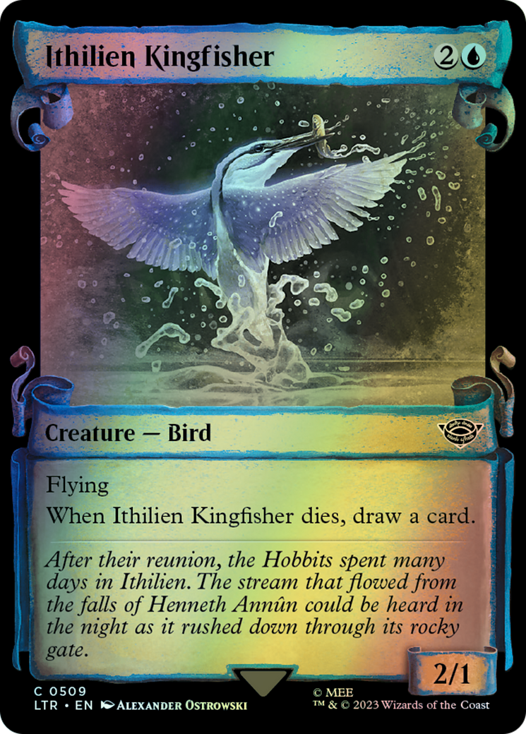 Ithilien Kingfisher - Silver Foil (LTR) #509 [EN/F] s/o