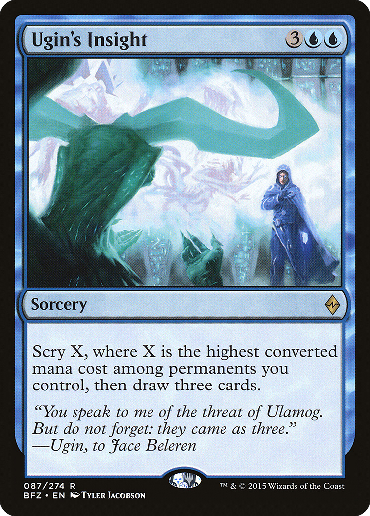 Ugin's Insight (BFZ) #87 [EN/N]