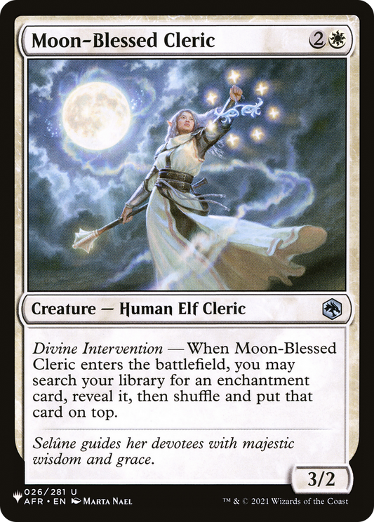 Moon-Blessed Cleric (PLST) #AFR-26 [EN/N] s/o